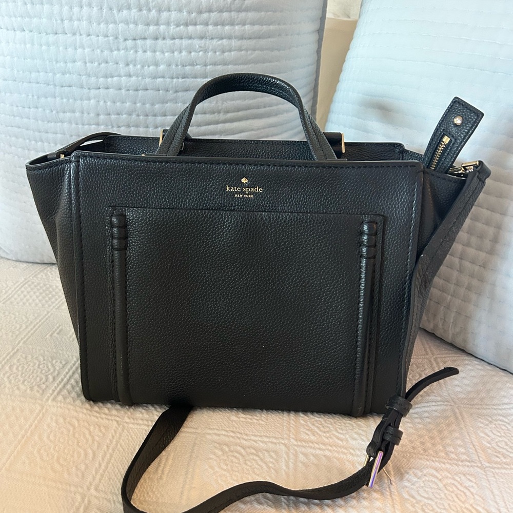 Kate Spade Black Satchel Bag - Medium